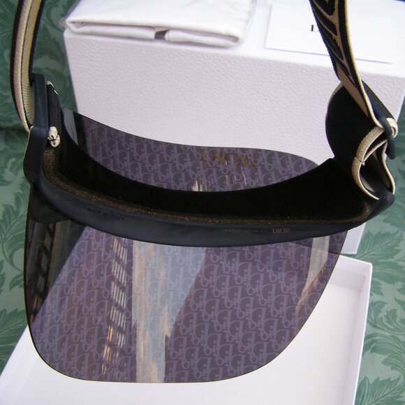 NEW Dior Club Oblique Visor FULL SET AUTHENTIC - Picture 10 of 12